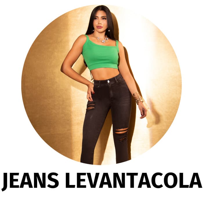 JEANS LEVANTA COLA